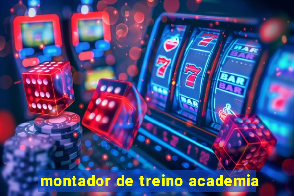 montador de treino academia